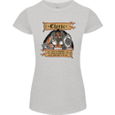RPG Role Playing Games Cleric Dragons Womens Petite Cut T-Shirt Sports Grey