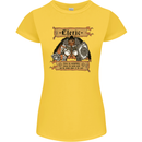 RPG Role Playing Games Cleric Dragons Womens Petite Cut T-Shirt Yellow