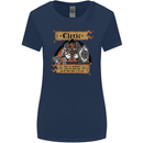 RPG Role Playing Games Cleric Dragons Womens Wider Cut T-Shirt Navy Blue