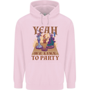 RPG Yeah We Like to Party Role Playing Game Childrens Kids Hoodie Light Pink