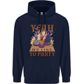 RPG Yeah We Like to Party Role Playing Game Childrens Kids Hoodie Navy Blue