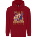 RPG Yeah We Like to Party Role Playing Game Childrens Kids Hoodie Red