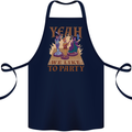 RPG Yeah We Like to Party Role Playing Game Cotton Apron 100% Organic Navy Blue