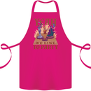 RPG Yeah We Like to Party Role Playing Game Cotton Apron 100% Organic Pink