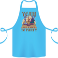 RPG Yeah We Like to Party Role Playing Game Cotton Apron 100% Organic Turquoise