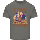 RPG Yeah We Like to Party Role Playing Game Kids T-Shirt Childrens Charcoal