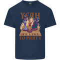 RPG Yeah We Like to Party Role Playing Game Kids T-Shirt Childrens Navy Blue