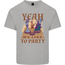 RPG Yeah We Like to Party Role Playing Game Kids T-Shirt Childrens Sports Grey