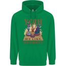 RPG Yeah We Like to Party Role Playing Game Mens 80% Cotton Hoodie Irish Green