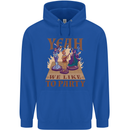RPG Yeah We Like to Party Role Playing Game Mens 80% Cotton Hoodie Royal Blue