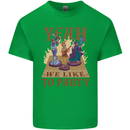 RPG Yeah We Like to Party Role Playing Game Mens Cotton T-Shirt Tee Top Irish Green