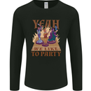 RPG Yeah We Like to Party Role Playing Game Mens Long Sleeve T-Shirt Black