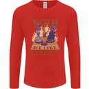 RPG Yeah We Like to Party Role Playing Game Mens Long Sleeve T-Shirt Red