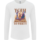 RPG Yeah We Like to Party Role Playing Game Mens Long Sleeve T-Shirt White