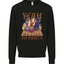 RPG Yeah We Like to Party Role Playing Game Mens Sweatshirt Jumper Black