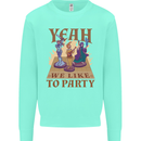 RPG Yeah We Like to Party Role Playing Game Mens Sweatshirt Jumper Peppermint