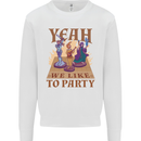RPG Yeah We Like to Party Role Playing Game Mens Sweatshirt Jumper White