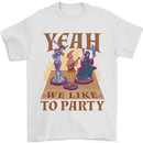 RPG Yeah We Like to Party Role Playing Game Mens T-Shirt Cotton Gildan White