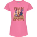 RPG Yeah We Like to Party Role Playing Game Womens Petite Cut T-Shirt Azalea