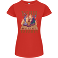 RPG Yeah We Like to Party Role Playing Game Womens Petite Cut T-Shirt Red