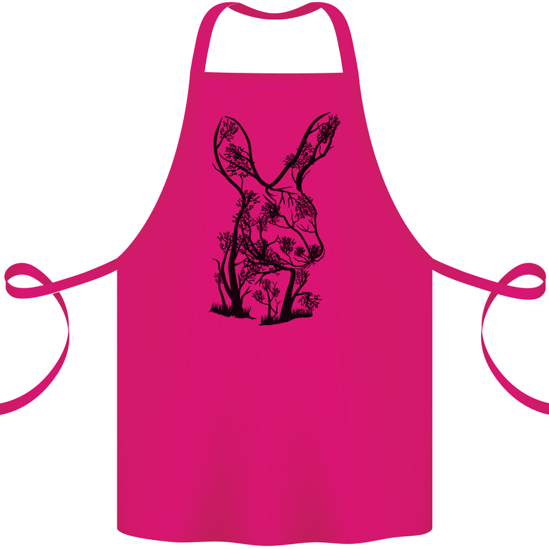 Rabbit Ecology Cotton Apron 100% Organic Pink