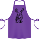 Rabbit Ecology Cotton Apron 100% Organic Purple