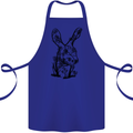 Rabbit Ecology Cotton Apron 100% Organic Royal Blue