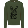 Rabbit Ecology Kids Sweatshirt Jumper Forest Green