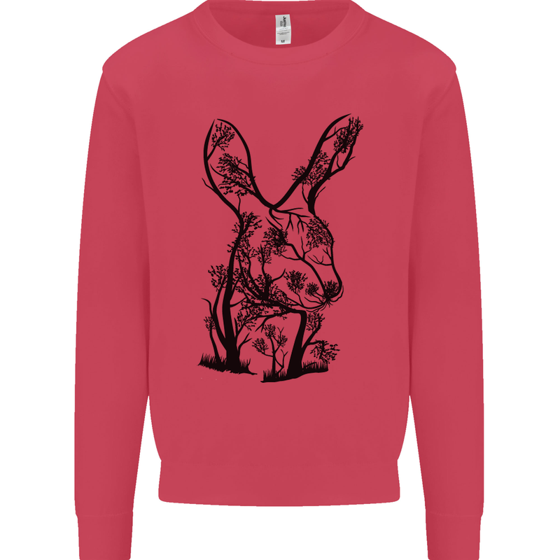 Rabbit Ecology Kids Sweatshirt Jumper Heliconia
