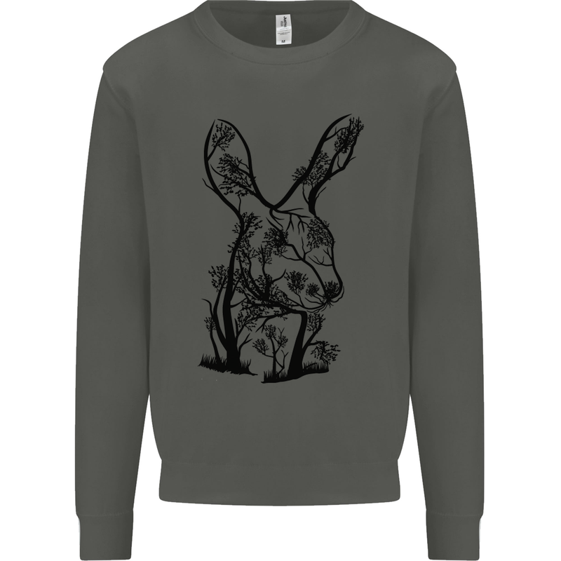 Rabbit Ecology Kids Sweatshirt Jumper Storm Grey