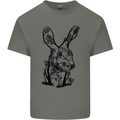 Rabbit Ecology Kids T-Shirt Childrens Charcoal