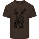 Rabbit Ecology Kids T-Shirt Childrens Chocolate