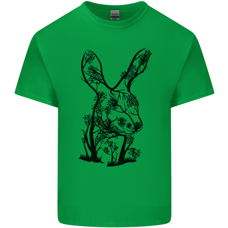 Rabbit Ecology Kids T-Shirt Childrens Irish Green