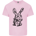 Rabbit Ecology Kids T-Shirt Childrens Light Pink