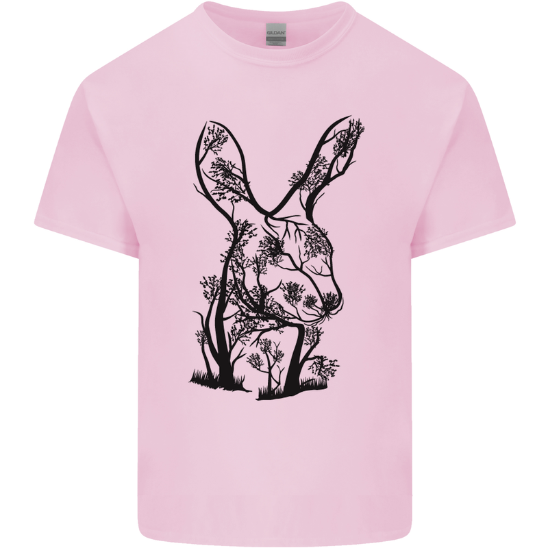 Rabbit Ecology Kids T-Shirt Childrens Light Pink