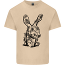 Rabbit Ecology Mens Cotton T-Shirt Tee Top Sand