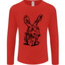 Rabbit Ecology Mens Long Sleeve T-Shirt Red
