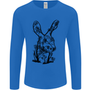 Rabbit Ecology Mens Long Sleeve T-Shirt Royal Blue