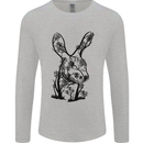 Rabbit Ecology Mens Long Sleeve T-Shirt Sports Grey
