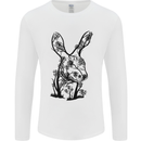 Rabbit Ecology Mens Long Sleeve T-Shirt White