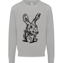 Rabbit Ecology Mens Sweatshirt Jumper Sports Grey