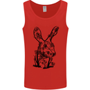 Rabbit Ecology Mens Vest Tank Top Red