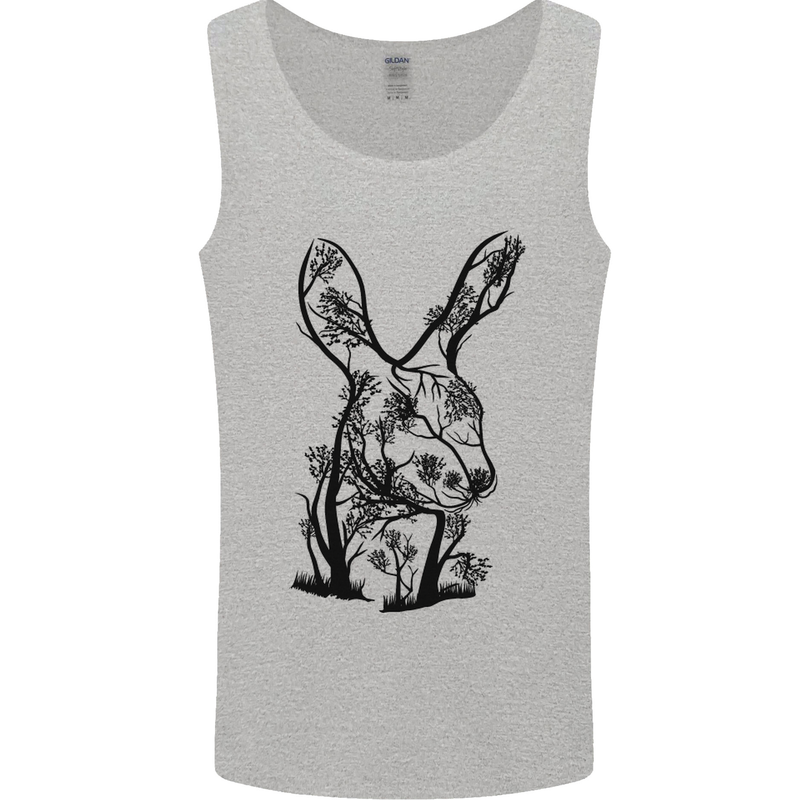 Rabbit Ecology Mens Vest Tank Top Sports Grey