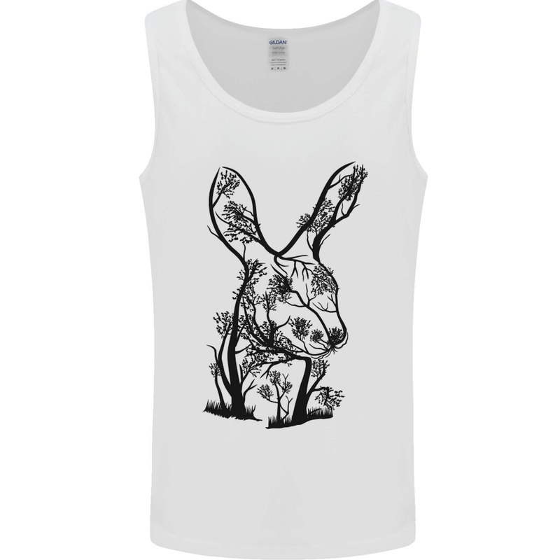 Rabbit Ecology Mens Vest Tank Top White