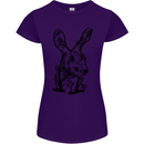 Rabbit Ecology Womens Petite Cut T-Shirt Purple