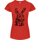 Rabbit Ecology Womens Petite Cut T-Shirt Red
