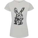 Rabbit Ecology Womens Petite Cut T-Shirt Sports Grey
