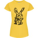 Rabbit Ecology Womens Petite Cut T-Shirt Yellow