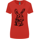 Rabbit Ecology Womens Wider Cut T-Shirt Red
