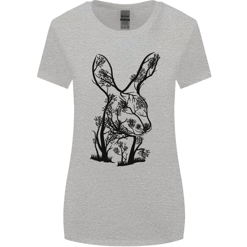 Rabbit Ecology Womens Wider Cut T-Shirt Sports Grey